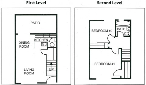 Floor Plan Image Both Levels